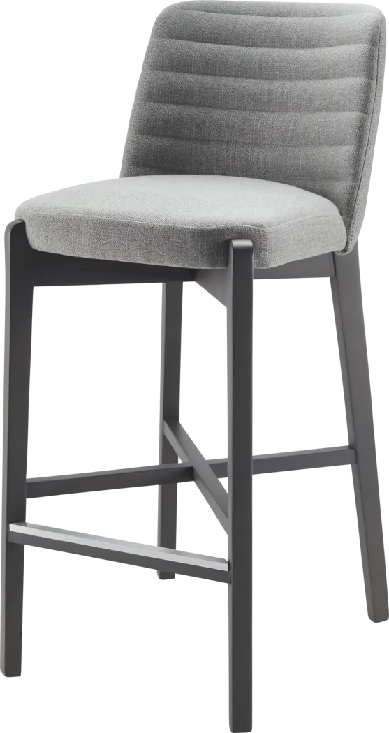 Yakayo Gray Bar Stool - Thumbnail - Image 1