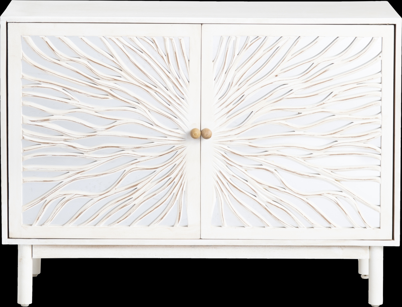 Yamalko White Accent Cabinet - Thumbnail - Image 4