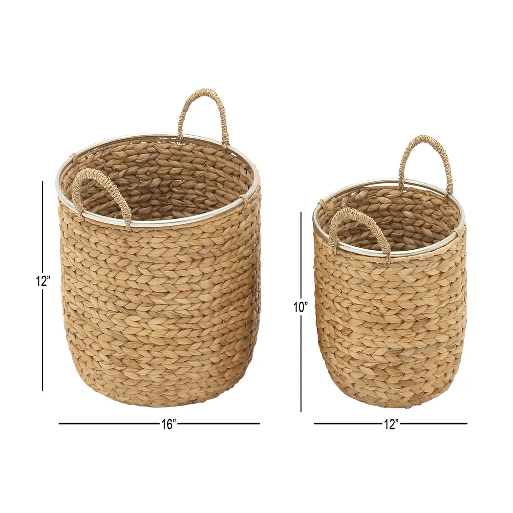Yamme Brown Basket, Set of 2 - Thumbnail - Image 11