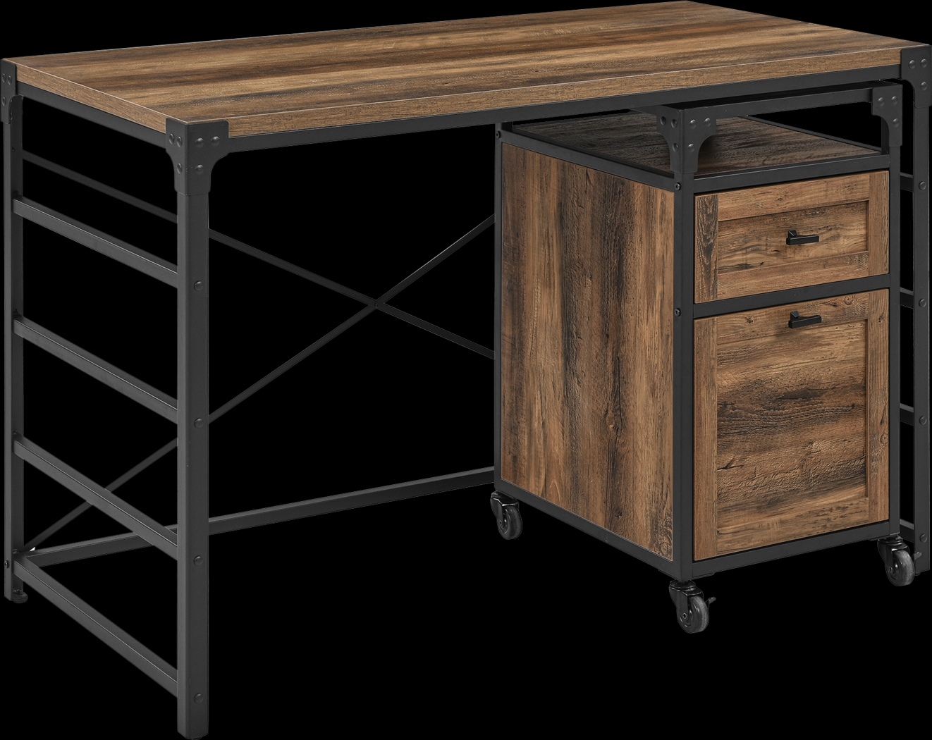 Yandem Barnwood Desk - Thumbnail - Image 1