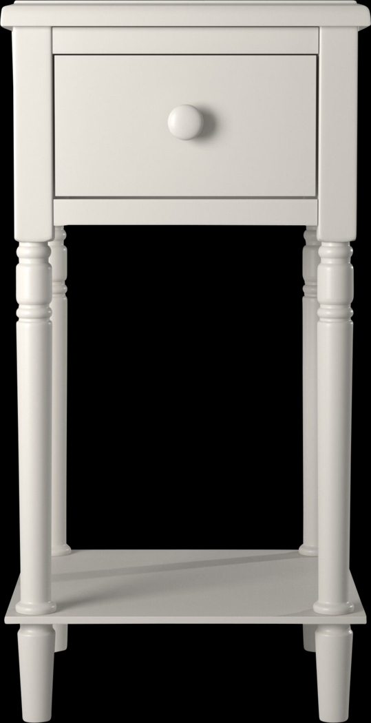 Yankton White Nightstand - Thumbnail - Image 3