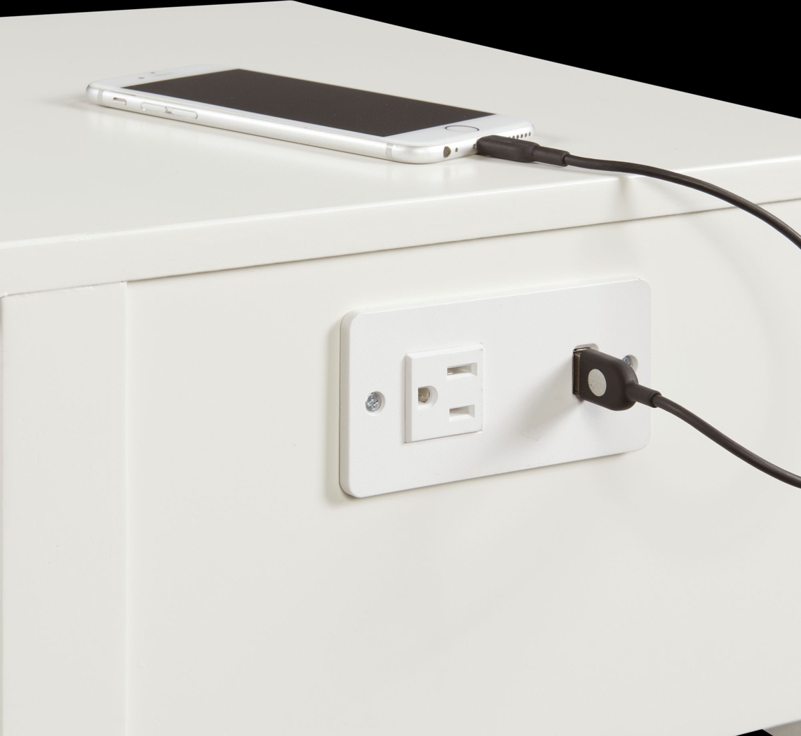 Yankton White Nightstand - Thumbnail - Image 9