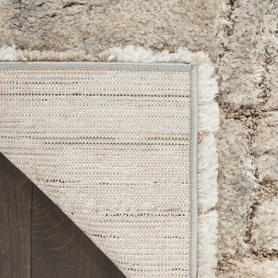 Yanzo Ivory/Beige 5'3 x 7'3 Rug - Thumbnail - Image 4