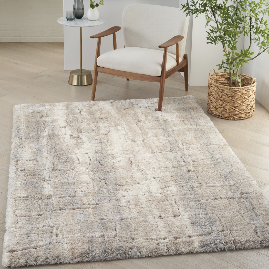 Yanzo Ivory/Beige 6'7 x 9'2 Rug - Thumbnail - Image 6