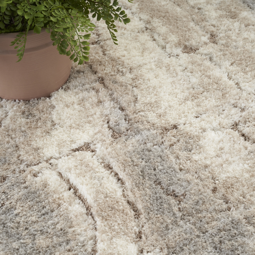 Yanzo Ivory/Beige 7'10 x 9'10 Rug - Thumbnail - Image 7