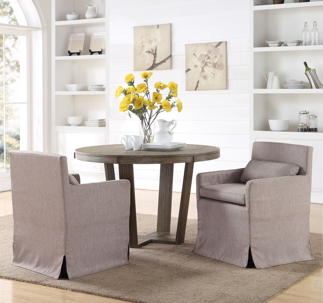 Yarberry Beige Set of 2 Side Chairs - Thumbnail - Image 2