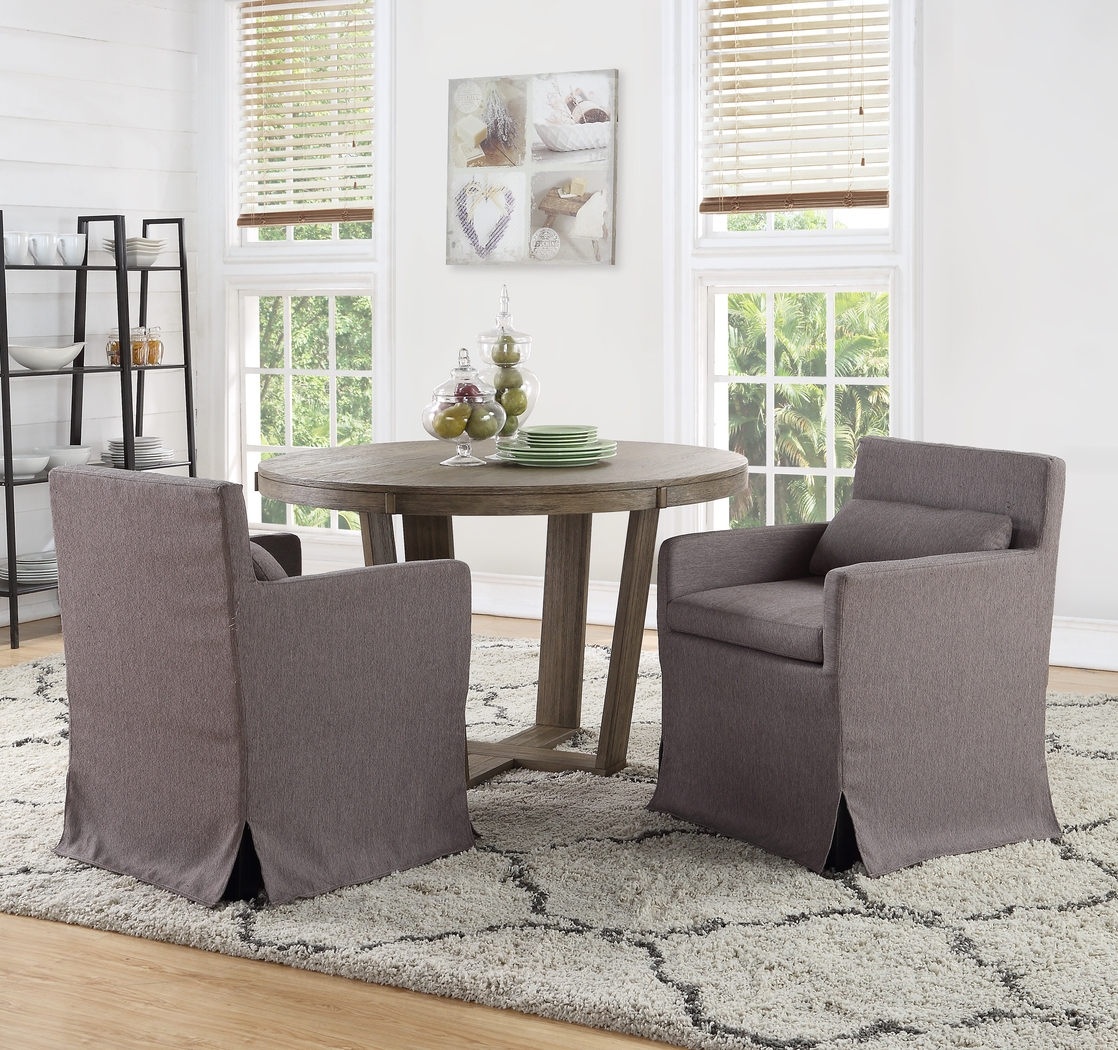 Yarberry Brown Set of 2 Side Chairs - Thumbnail - Image 2