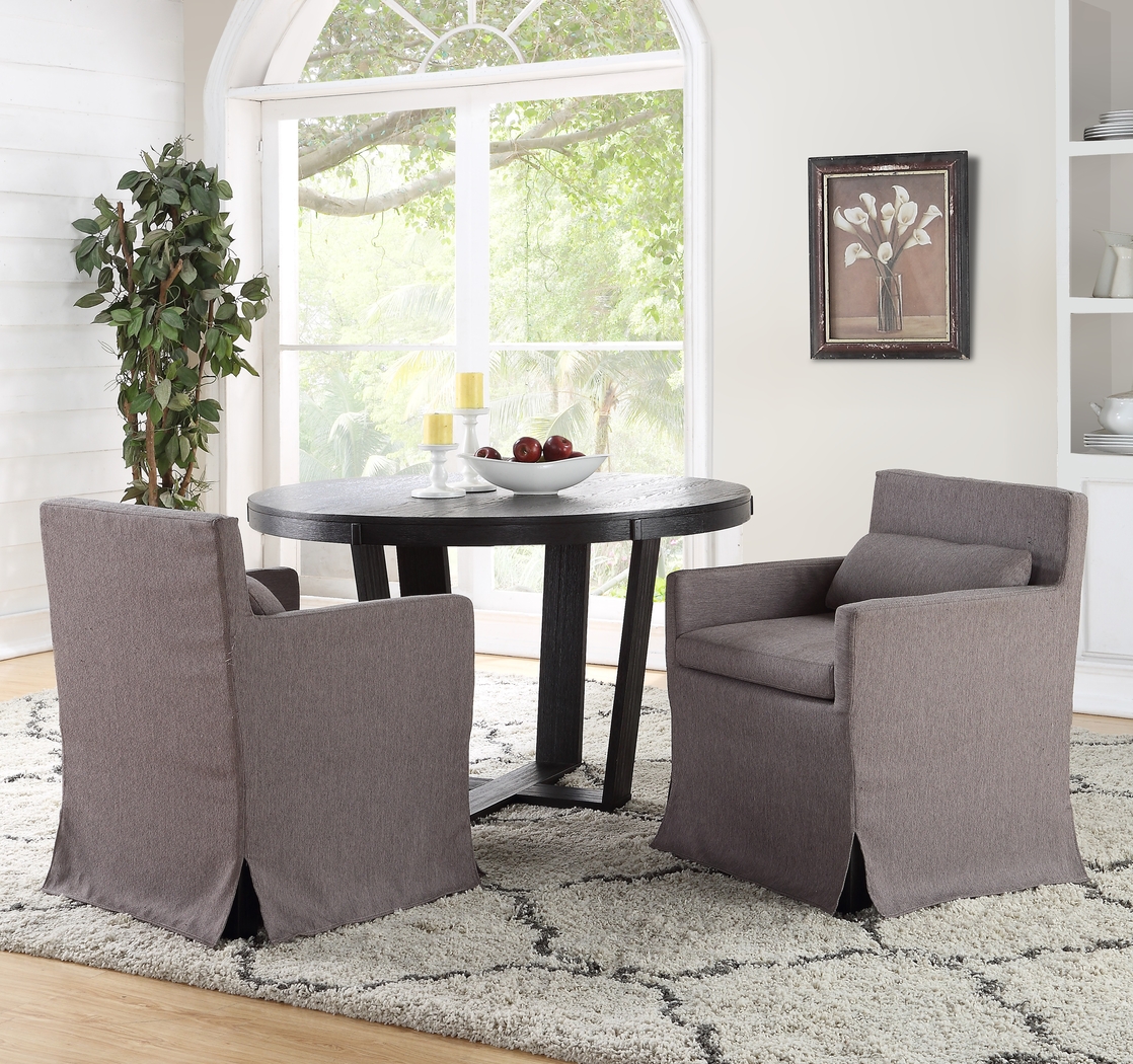 Yarberry Brown Set of 2 Side Chairs - Thumbnail - Image 3