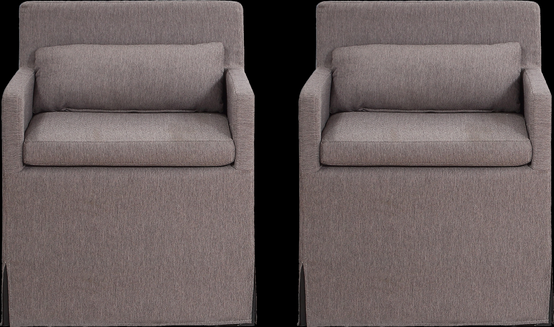 Yarberry Brown Set of 2 Side Chairs - Thumbnail - Image 1