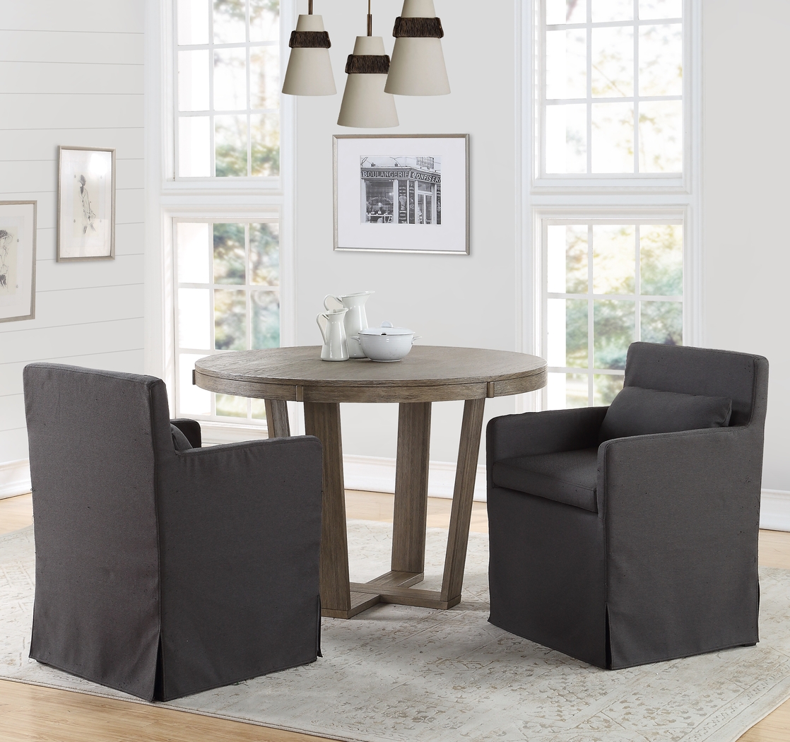 Yarberry Dark Gray Set of 2 Side Chairs - Thumbnail - Image 2
