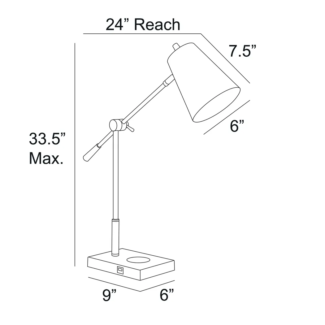 Yardarm Edge Brass Lamp - Thumbnail - Image 4