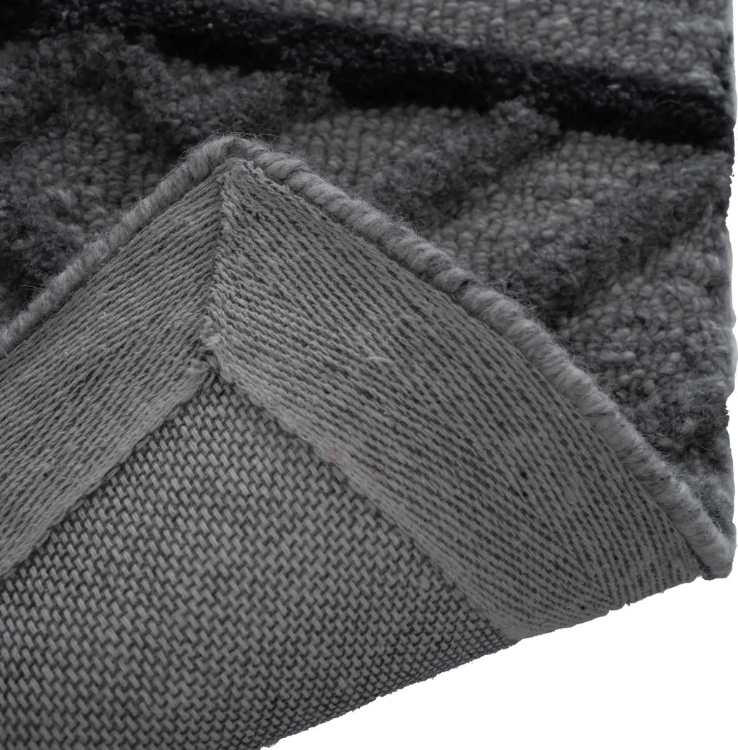 Yarmeda Charcoal 5' x 8' Rug - Thumbnail - Image 3