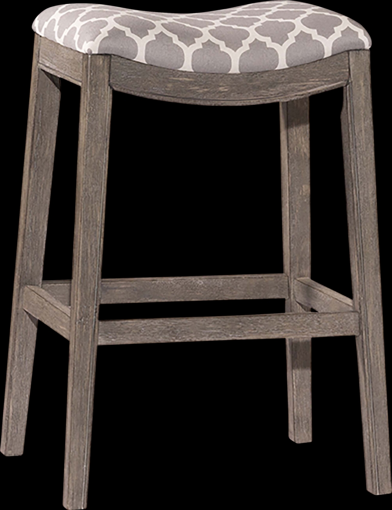 Yarnell Gray Counter Height Stool - Thumbnail - Image 1