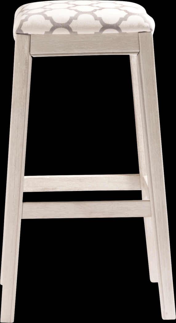 Yarnell White Counter Height Stool - Thumbnail - Image 5