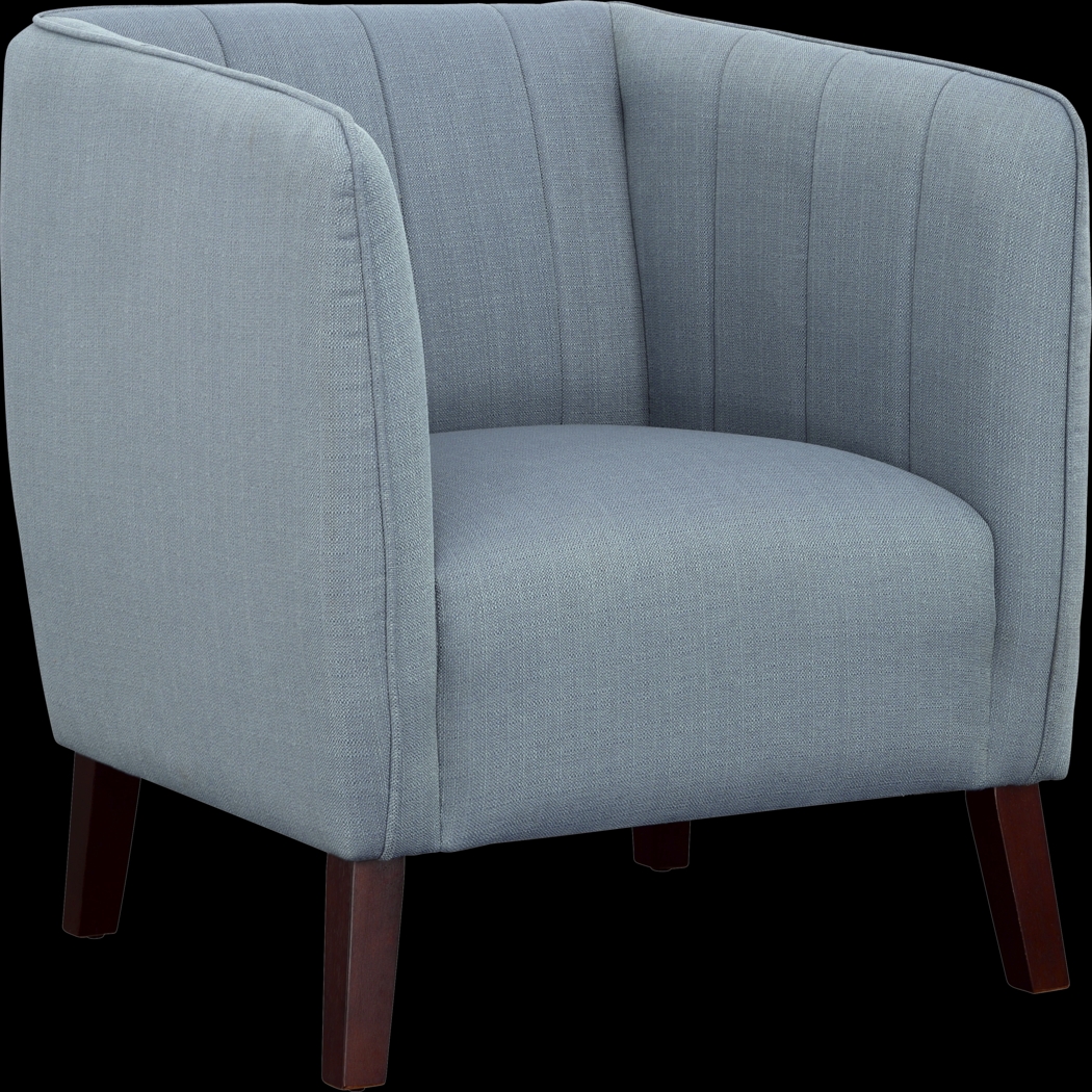 Yarsa Teal Accent Chair - Thumbnail - Image 1