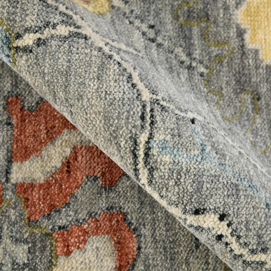 Yasa Gray 10' x 14' Rug - Thumbnail - Image 4