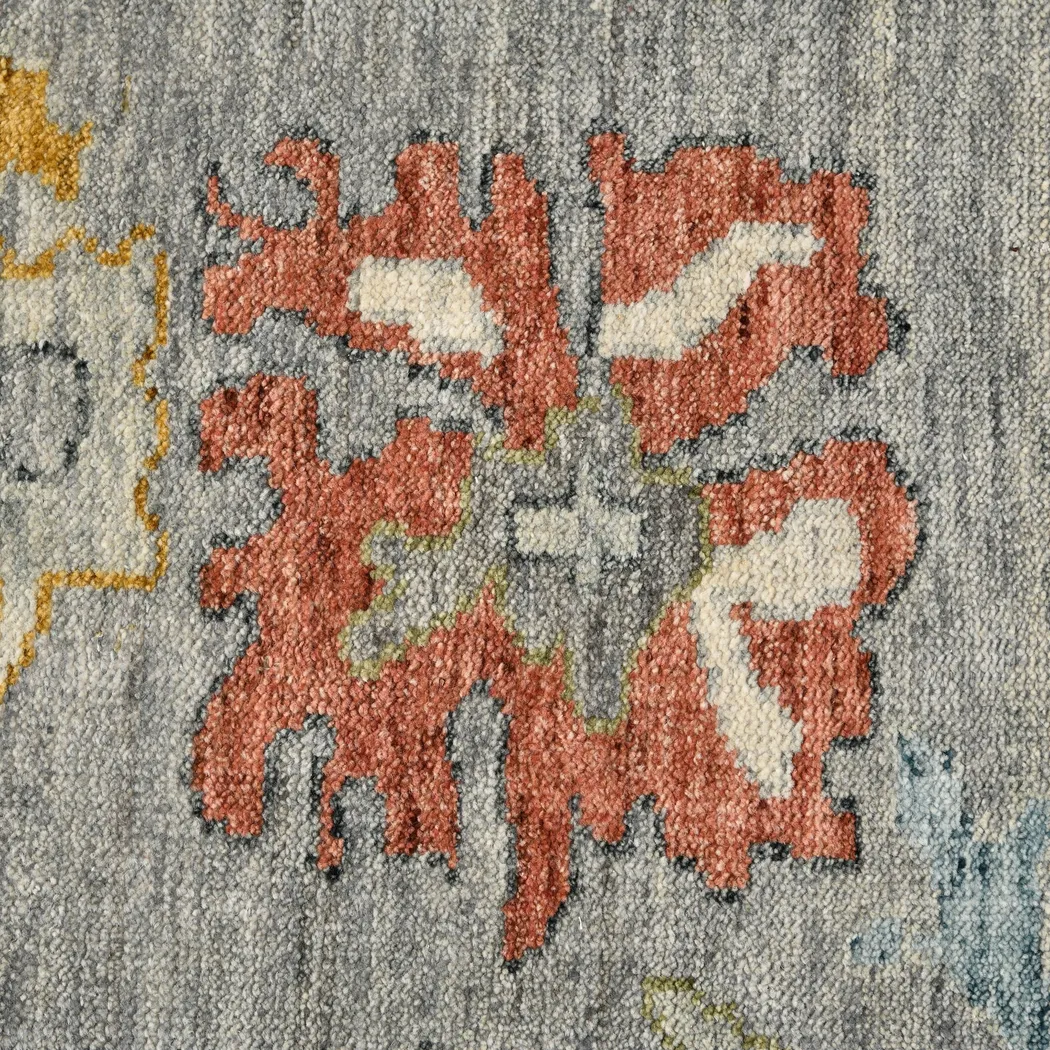 Yasa Gray 10' x 14' Rug - Thumbnail - Image 8