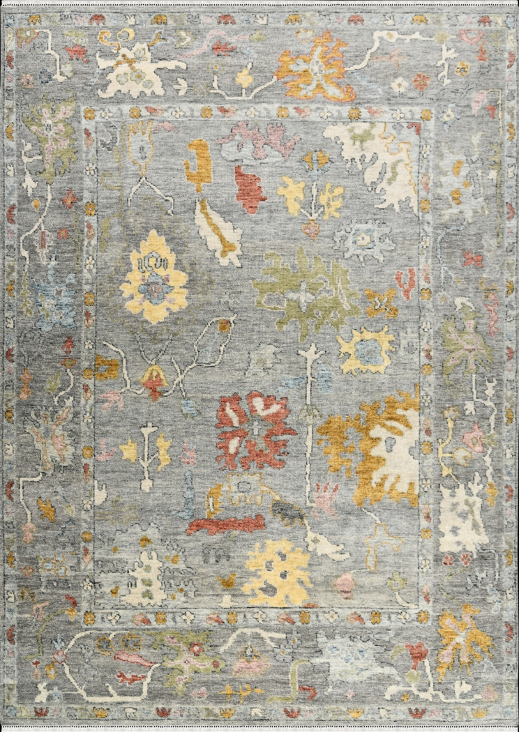 Yasa Gray 8' x 10' Rug - Thumbnail - Image 1