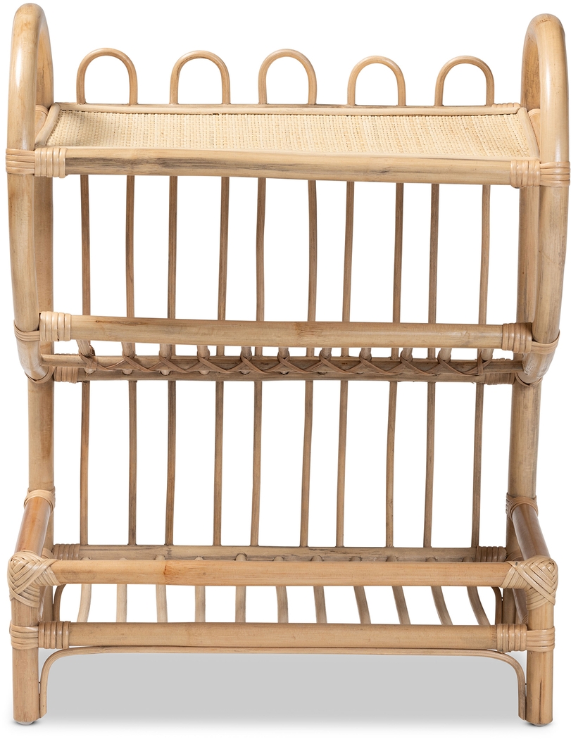 Yawkey Brown 3-Tier Display Shelf - Thumbnail - Image 2