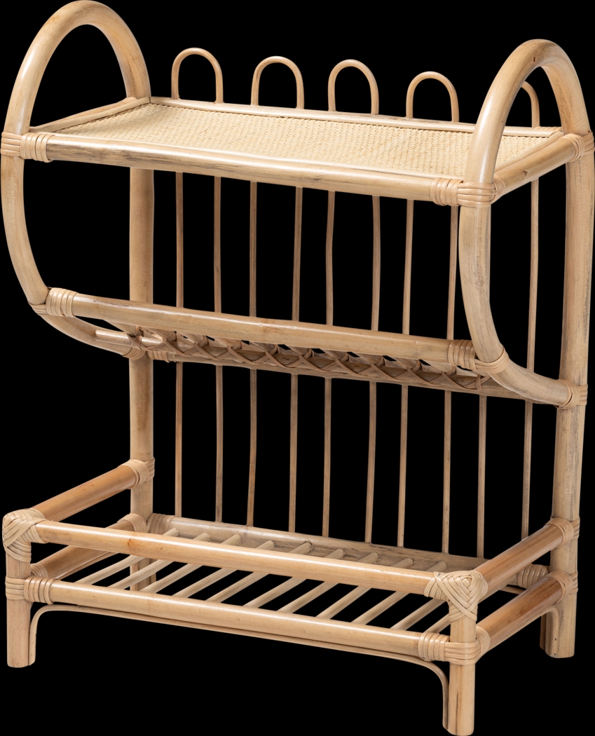 Yawkey Brown 3-Tier Display Shelf - Thumbnail - Image 1