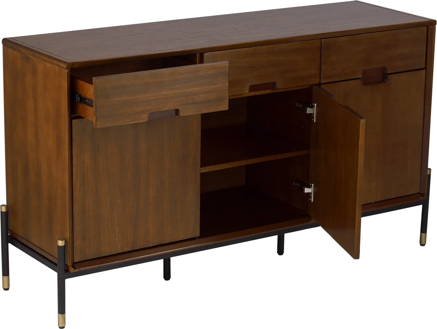 Yawkey Brown Sideboard - Thumbnail - Image 2