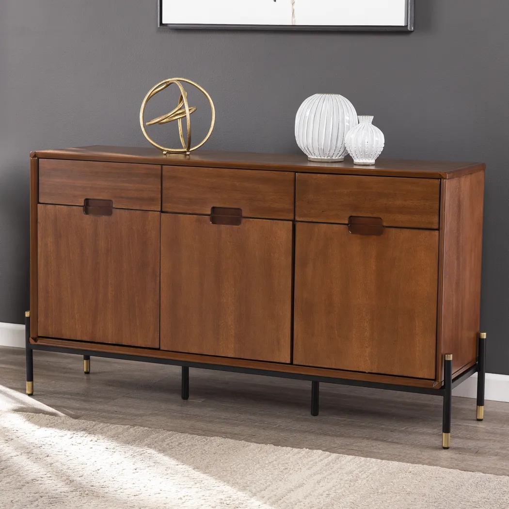 Yawkey Brown Sideboard - Thumbnail - Image 4