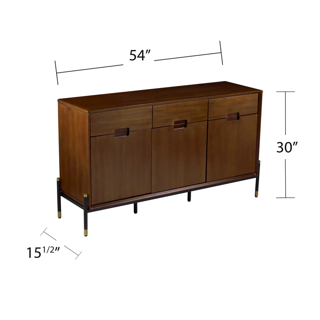 Yawkey Brown Sideboard - Thumbnail - Image 5