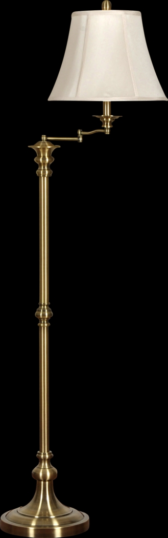 Yaxley Brass Floor Lamp - Thumbnail - Image 1