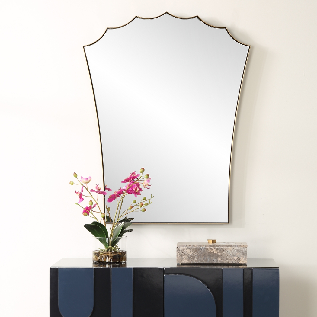Yayaish Gold Wall Mirror - Thumbnail - Image 3