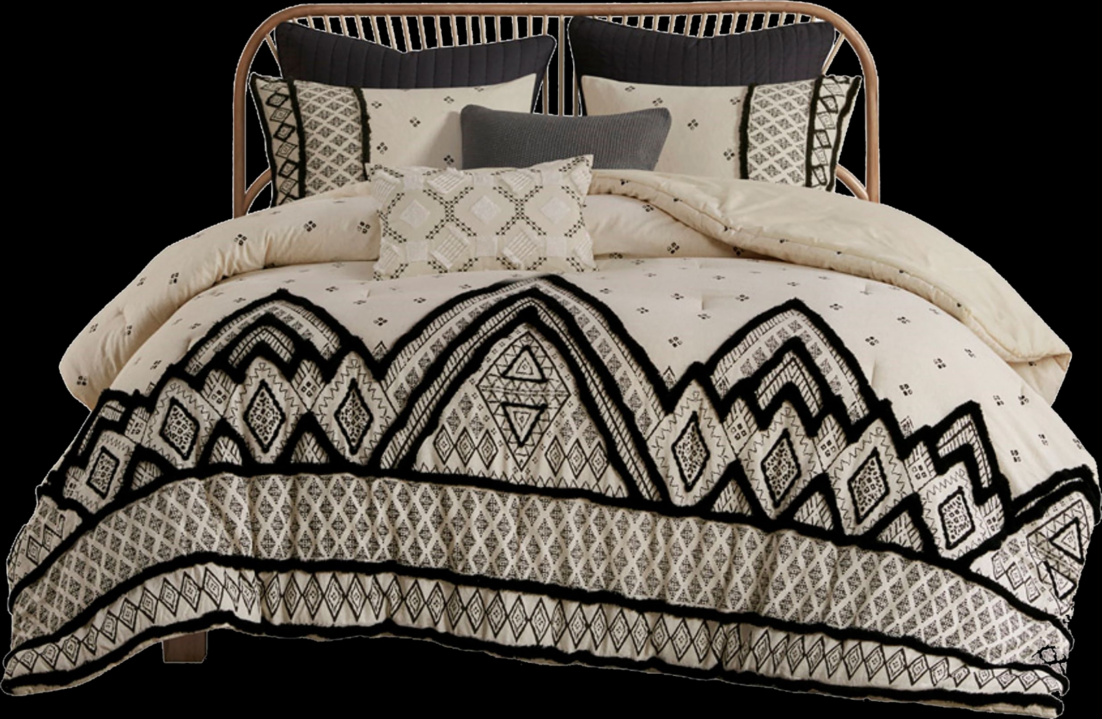 Yce Natural Full/ Queen 3 pc Comforter Set - Thumbnail - Image 1