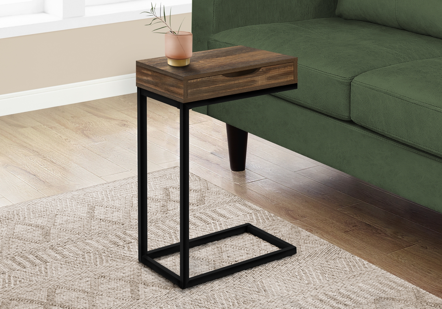 Yeaton Brown Accent Table - Thumbnail - Image 2