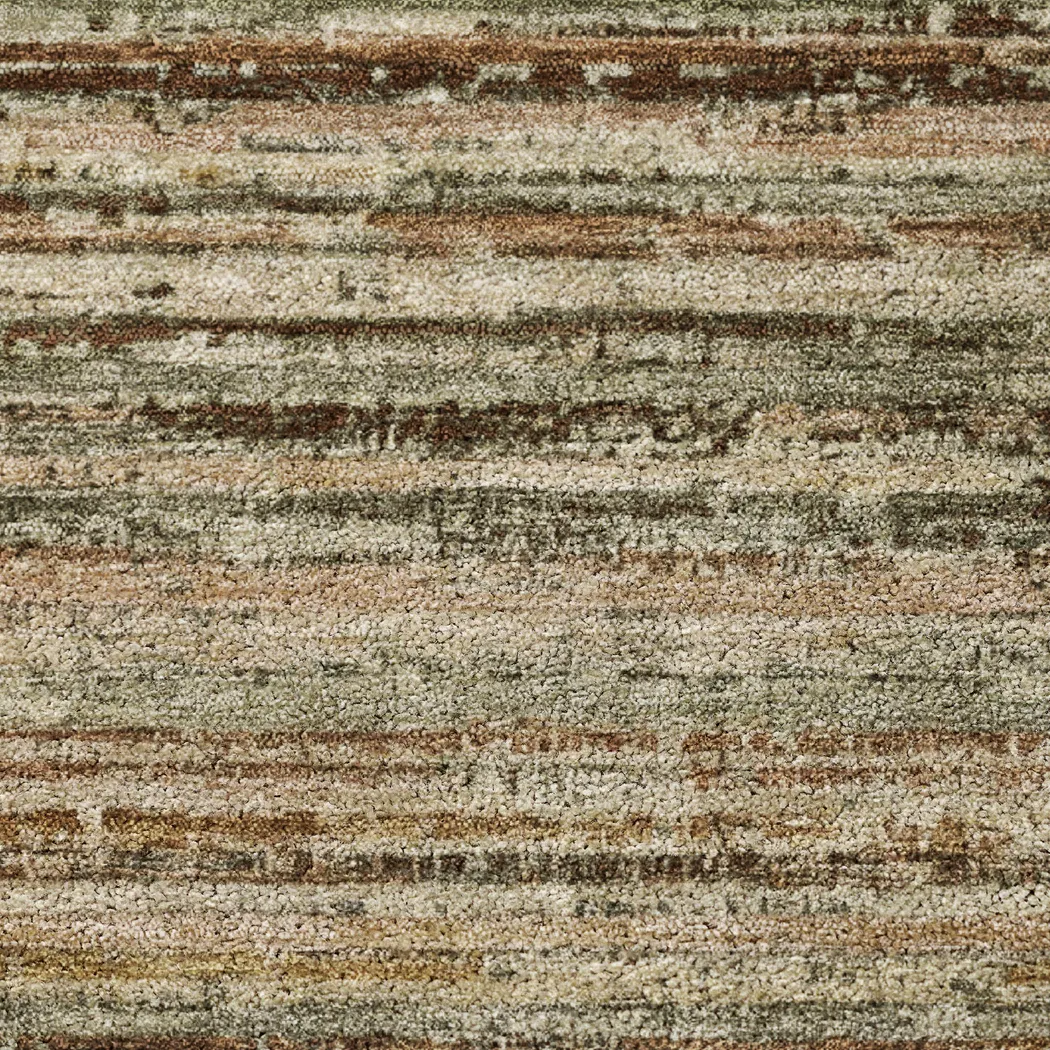 Yechi Brown 5' x 8' Machine Washable Rug - Thumbnail - Image 3