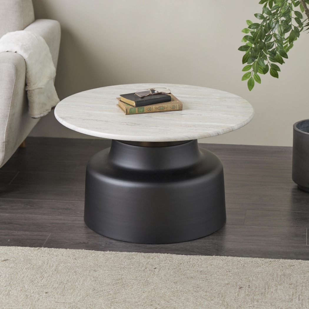 Yegi Black Coffee Table - Thumbnail - Image 2