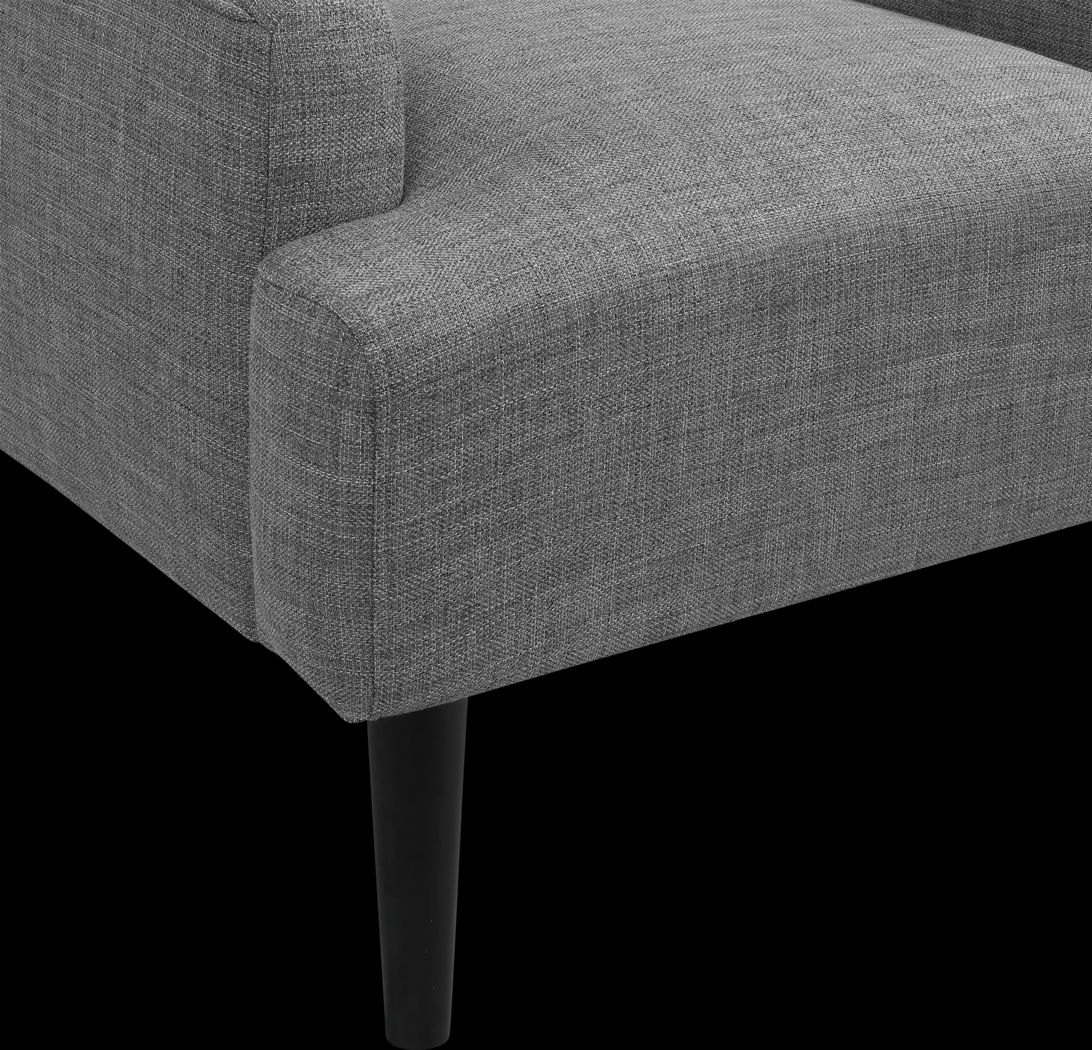 Yejide Gray Accent Chair - Thumbnail - Image 5
