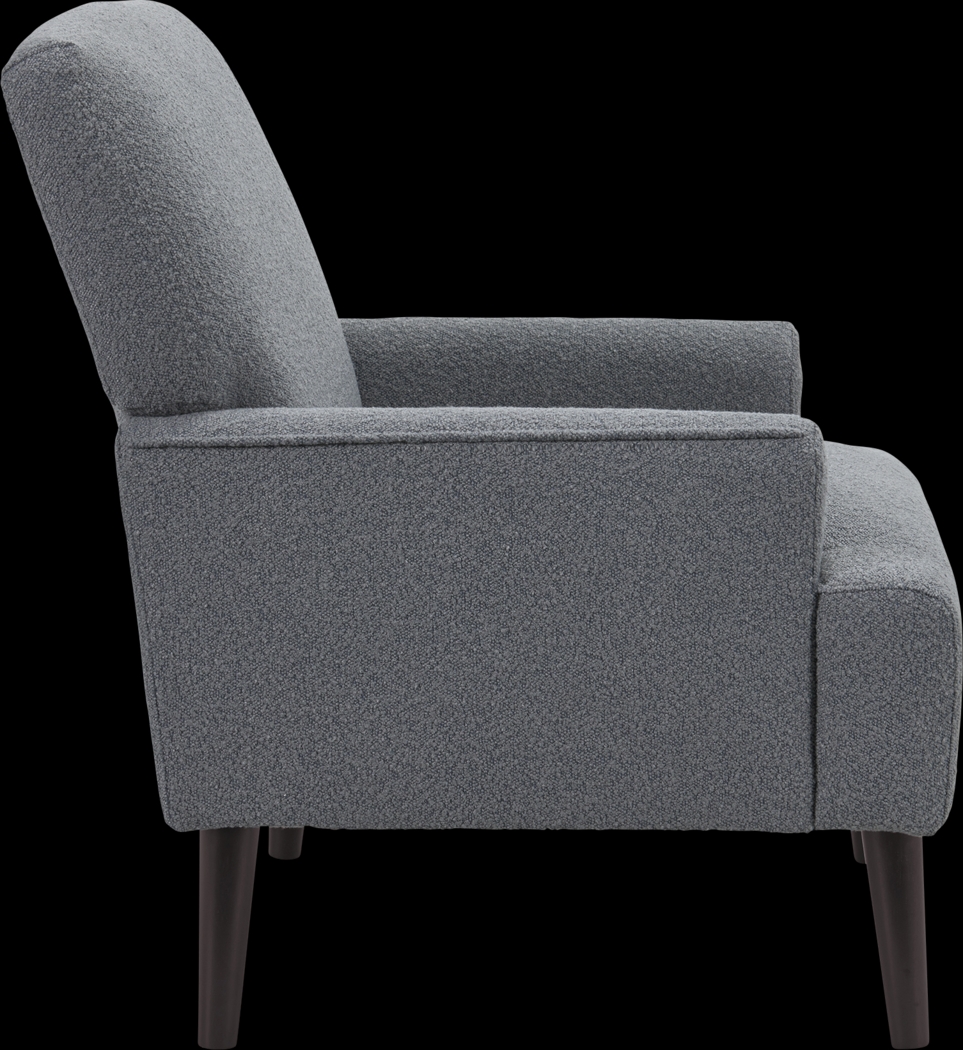 Yejide Gray Accent Chair - Thumbnail - Image 7