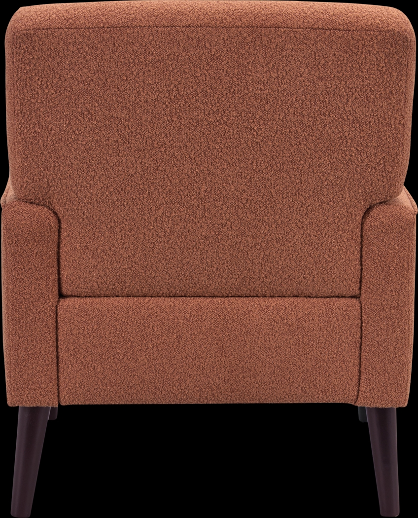 Yejide Orange Accent Chair - Thumbnail - Image 4