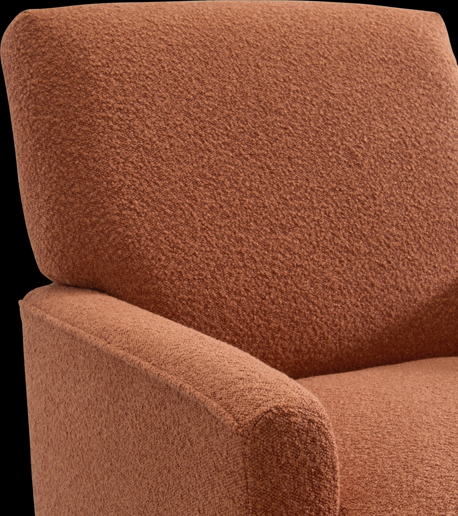 Yejide Orange Accent Chair - Thumbnail - Image 9