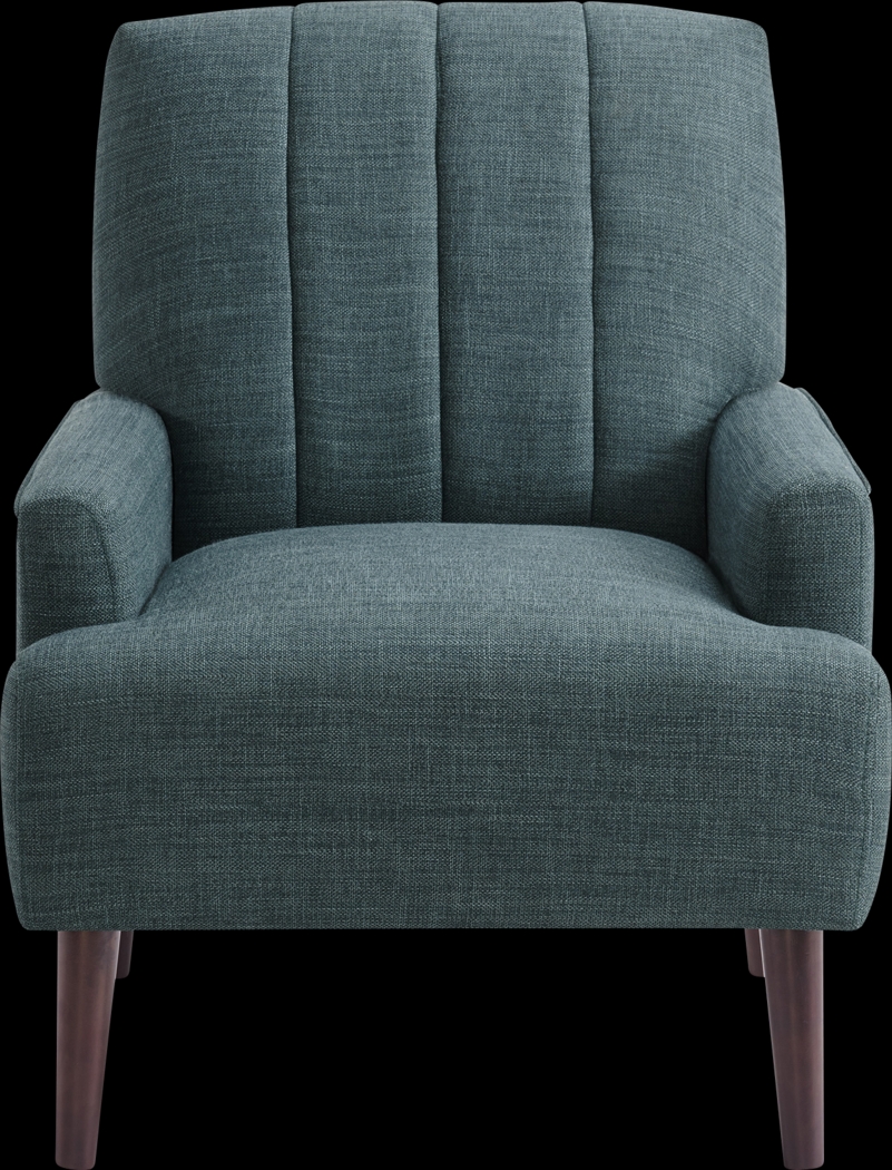Yejide Teal Accent Chair - Thumbnail - Image 7