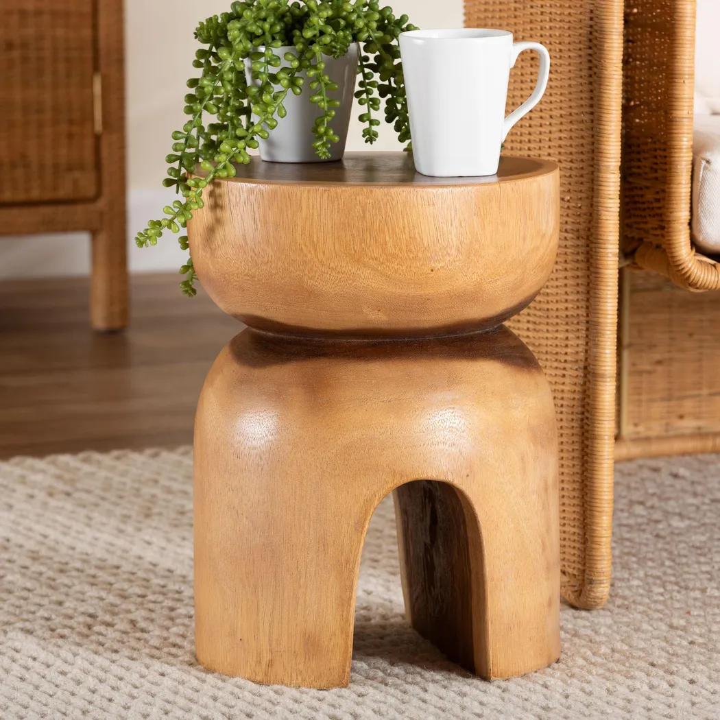 Yellowland Brown End Table - Thumbnail - Image 2