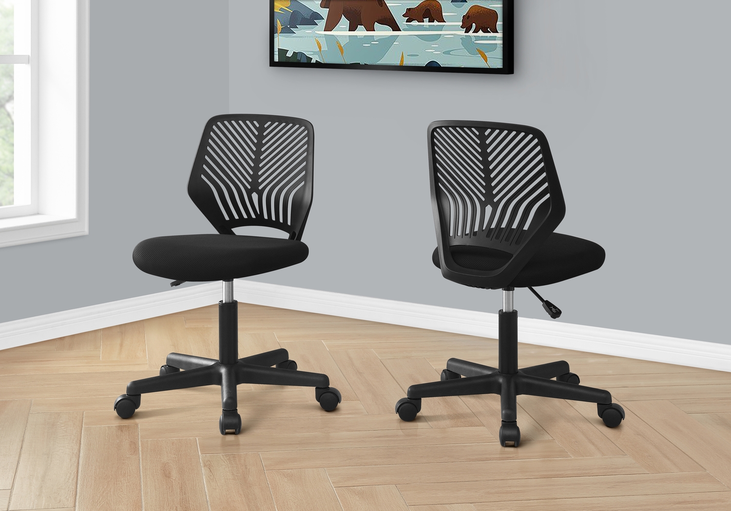 Yellowroot Black Office Chair - Thumbnail - Image 10