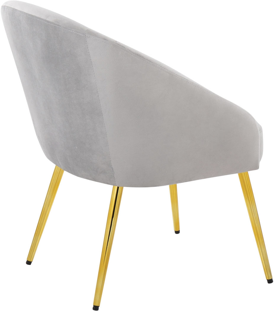 Yemassee Silver Accent Chair - Thumbnail - Image 3