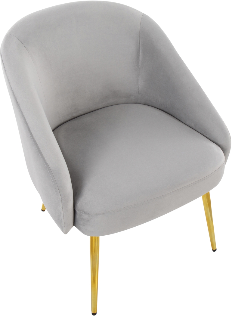 Yemassee Silver Accent Chair - Thumbnail - Image 6