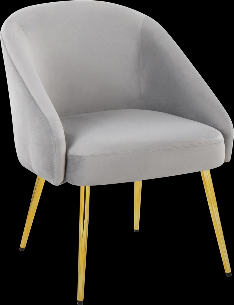 Yemassee Silver Accent Chair - Thumbnail - Image 1