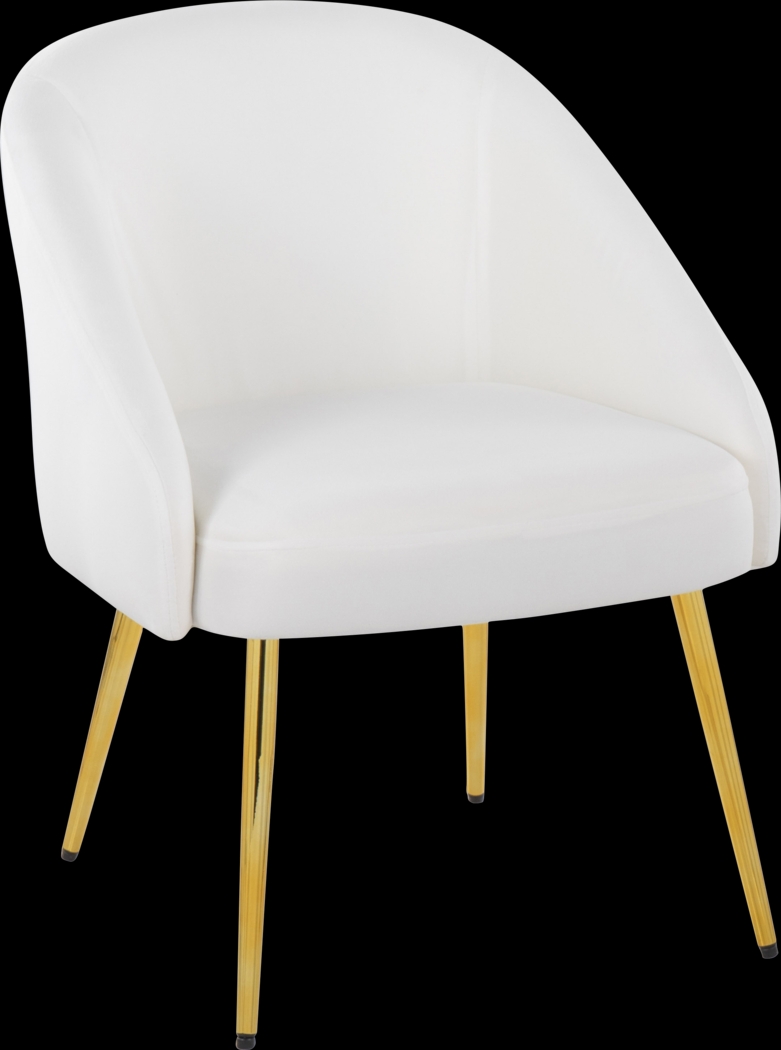 Yemassee White Accent Chair - Thumbnail - Image 1