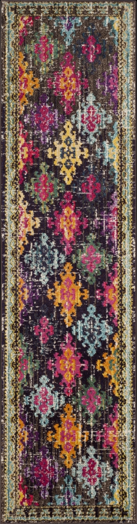 Yemina Black 2'2 x 10' Rug - Thumbnail - Image 1