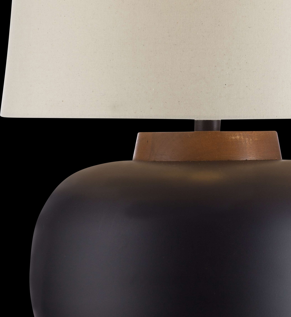 Yent Estates Black Lamp - Thumbnail - Image 2