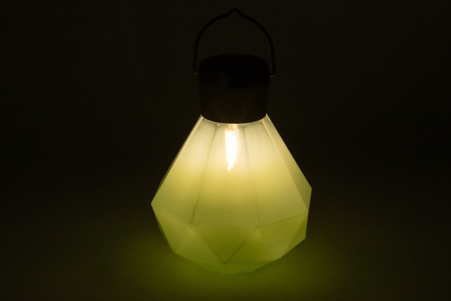 Yeser Cave Outdoor Jade Solar Lantern - Thumbnail - Image 5