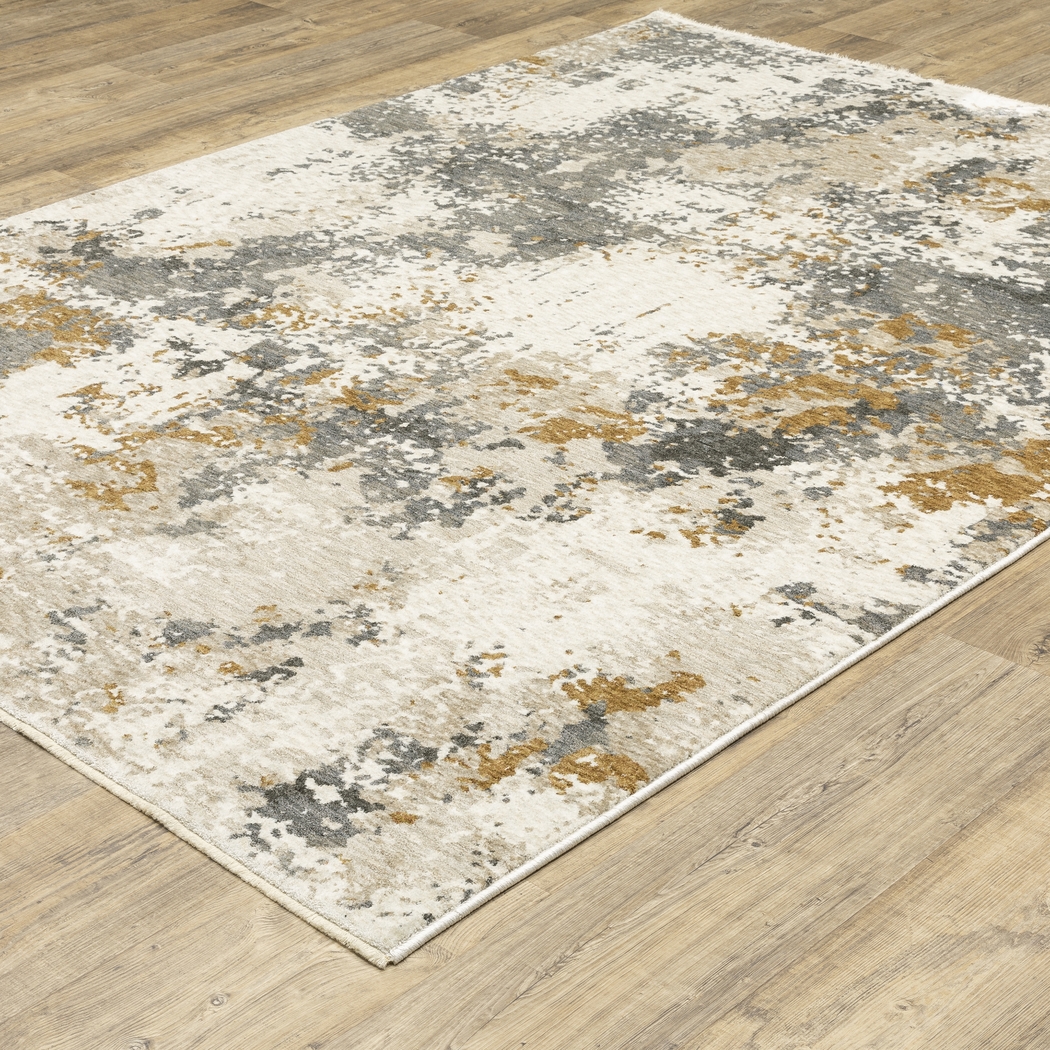 Yesui Beige 5'3 x 7'6 Rug - Thumbnail - Image 2