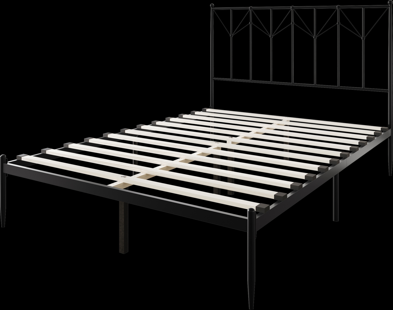 Yewair Black Full Bed - Thumbnail - Image 4