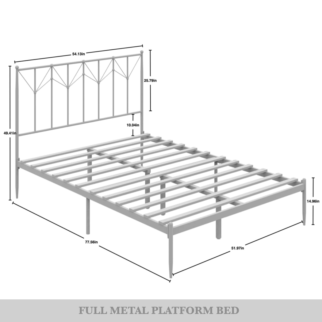 Yewair Black Full Bed - Thumbnail - Image 8